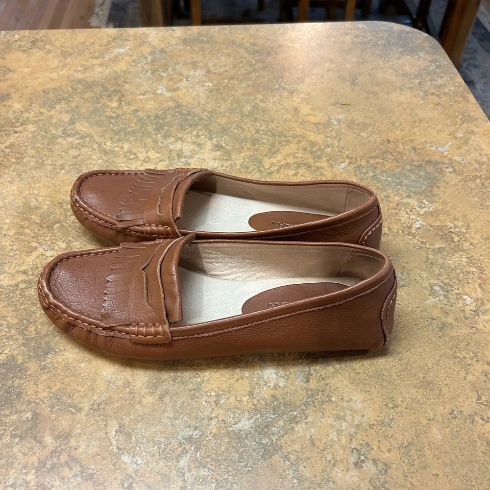 Antonio Melani Camel Brown Driving Loafers